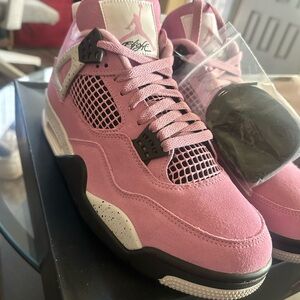 Jordan Women's Sneakers in Pink and White